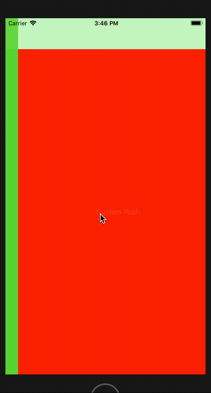 IOS/ObjectiveC/Storyboard Custom Segue from Left to