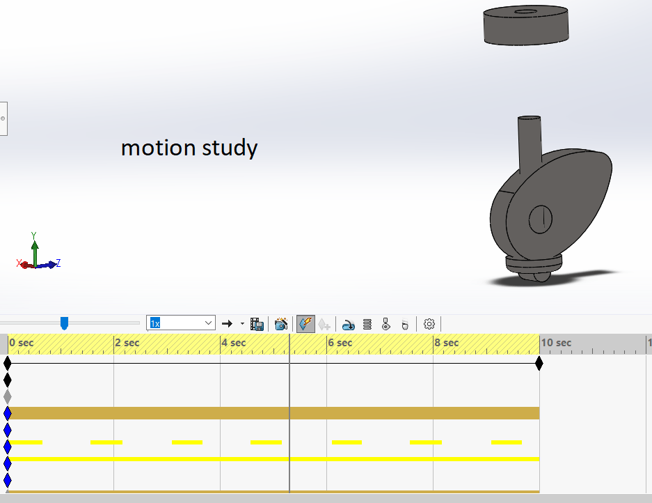 Solidworks motionstudy/motion study causes parts to “jump” Q&A Answertion