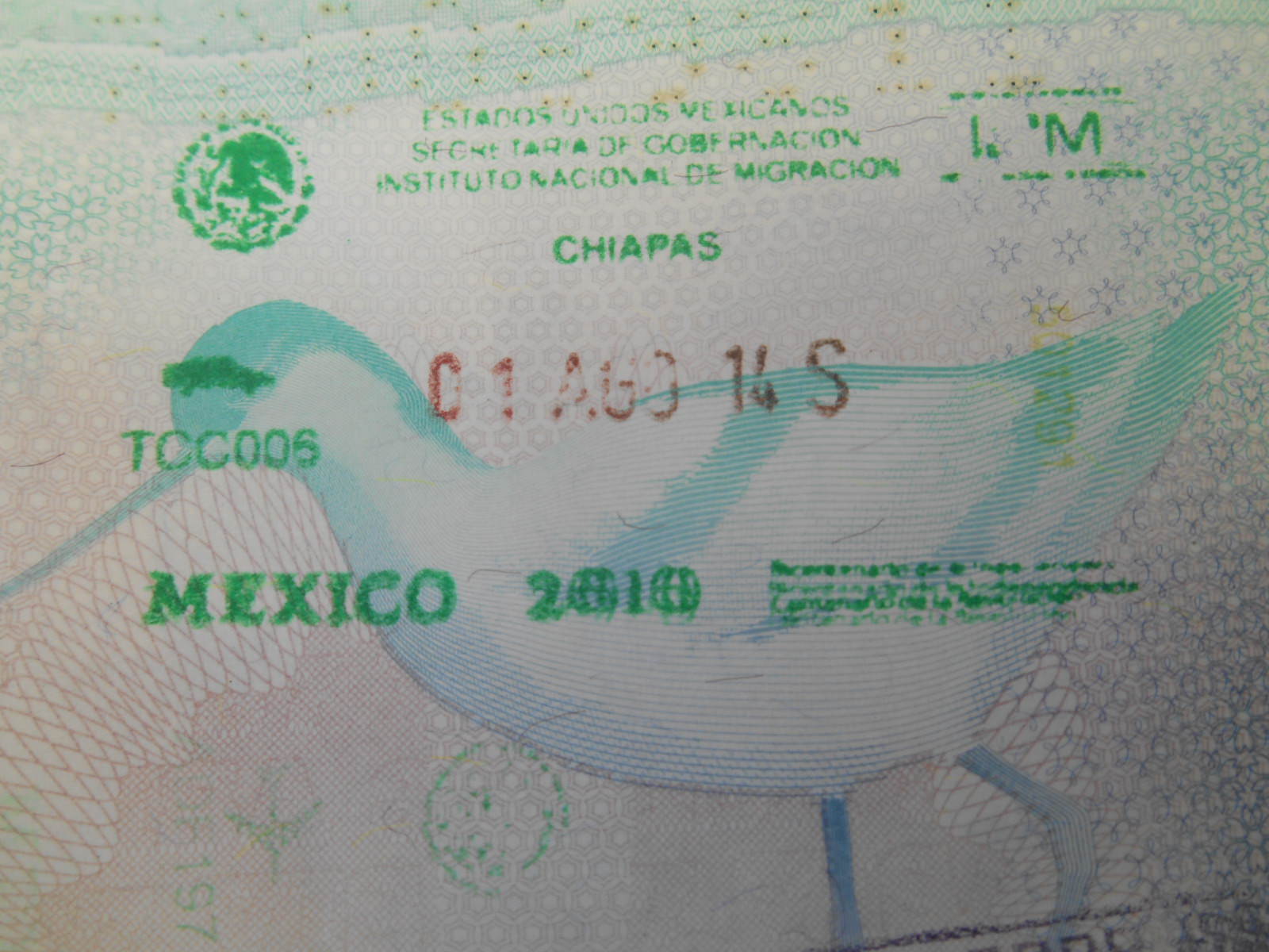 customs and immigration Does Mexico issue exit stamps at airports, or