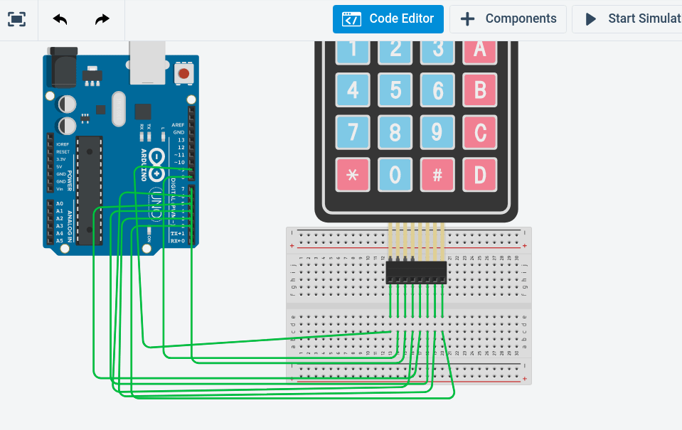 arduino uno Code is not working (Matrix keypad) Arduino Stack Exchange