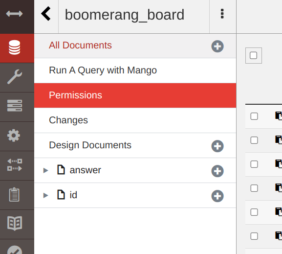 server How to set up admin for a specific database for CouchDB