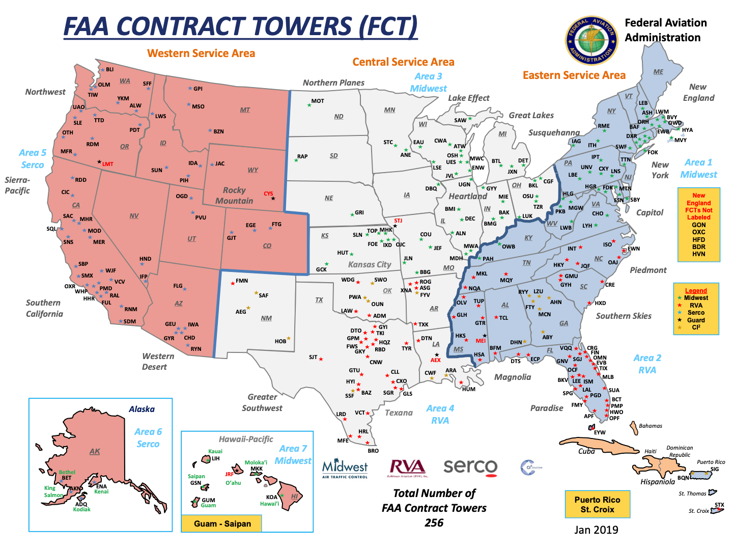 air traffic control Is IWA (Phoenix Gateway) a Federal Contract Tower