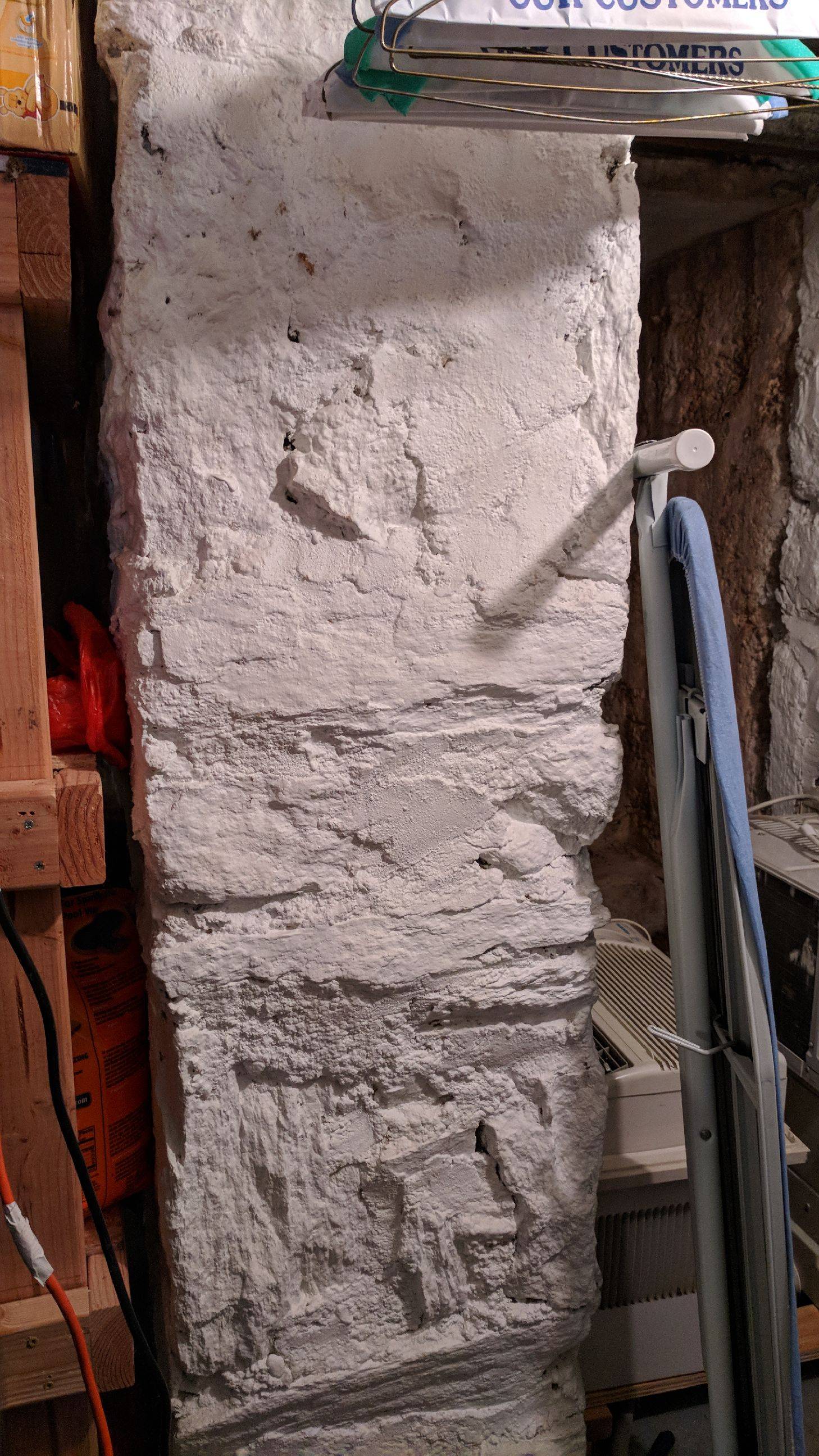 electrical Mounting outlet to rubble stone wall Home Improvement