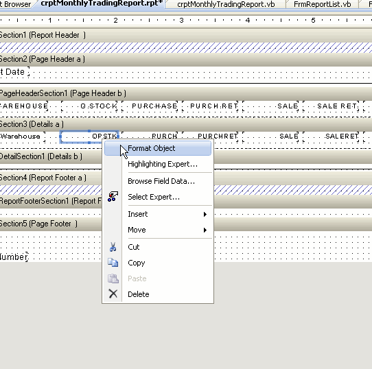 Crystalreports Crystalレポート文字列および整数フィールドからカンマを削除する方法