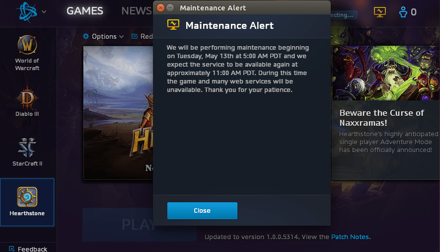 How can I check the status of Arqade