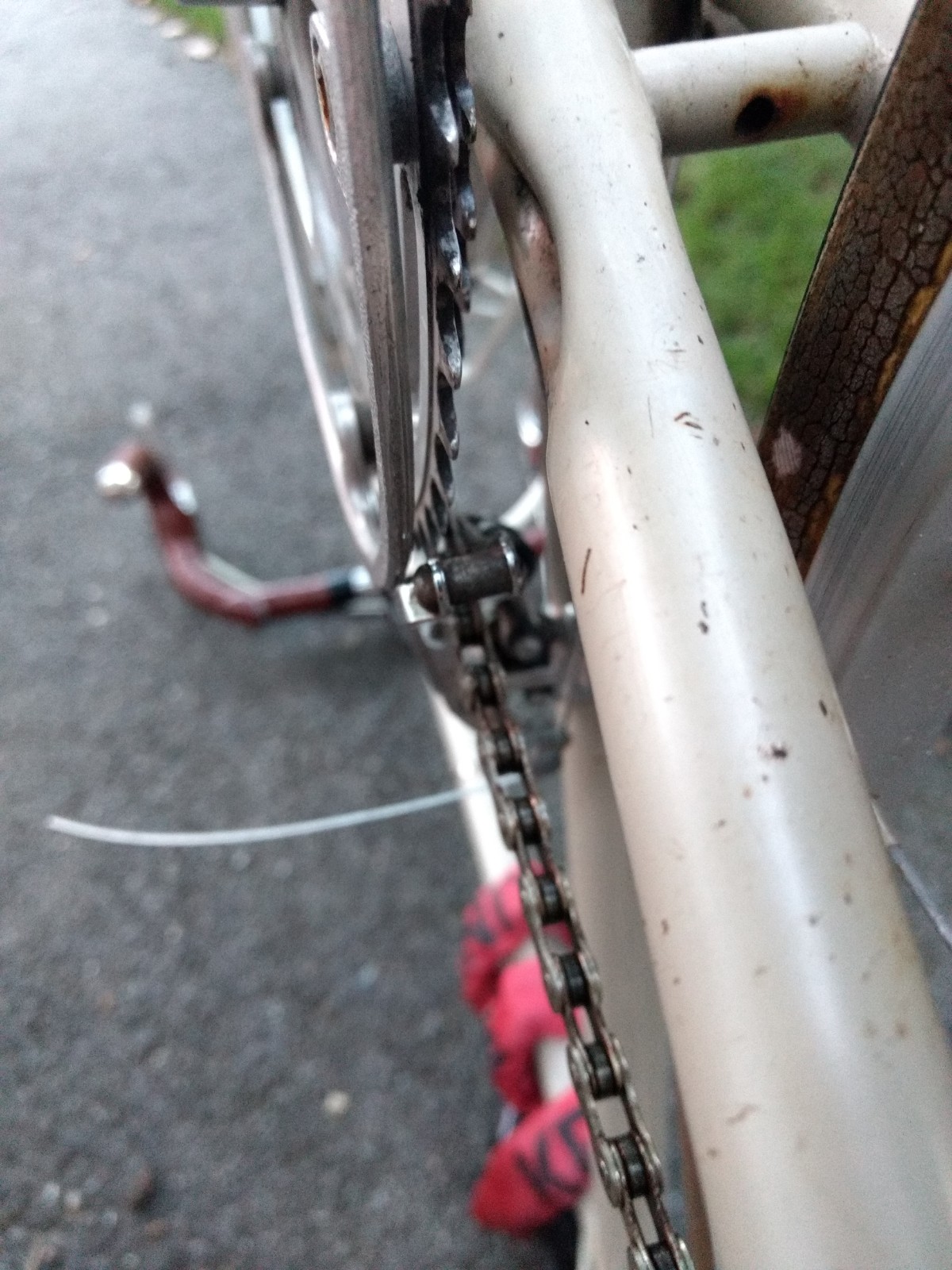 Derailleur out of alignment after cable snapped Bicycles Stack Exchange