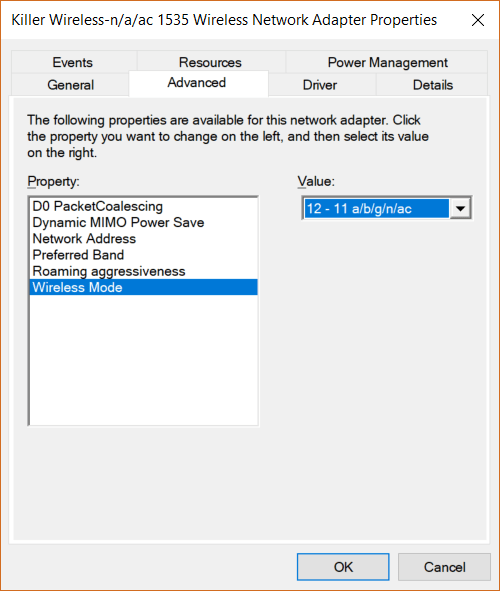 wireless networking Mobile hotspot is disabled on my Dell XPS 15