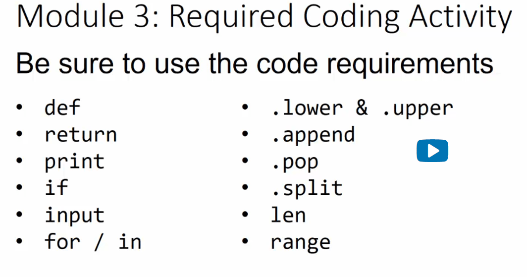 Stuck on a problem in a Python for beginners Massive Online Open Class (MOOC) Stack Overflow