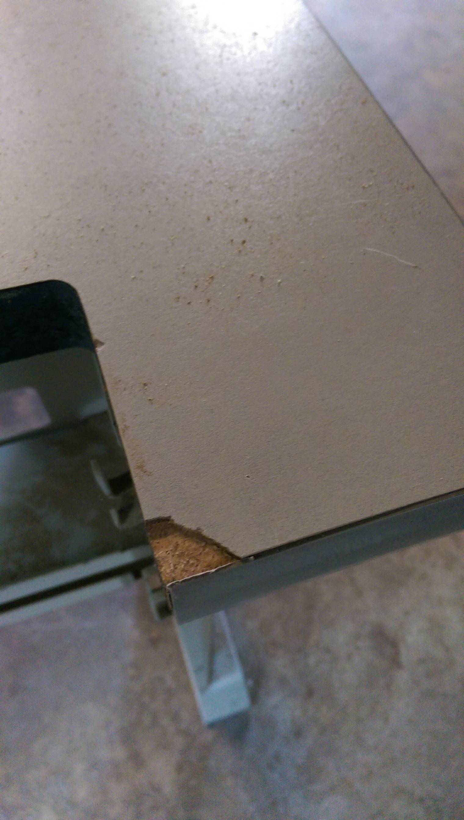 repair Patch and Paint a Desk Surface Home Improvement Stack Exchange