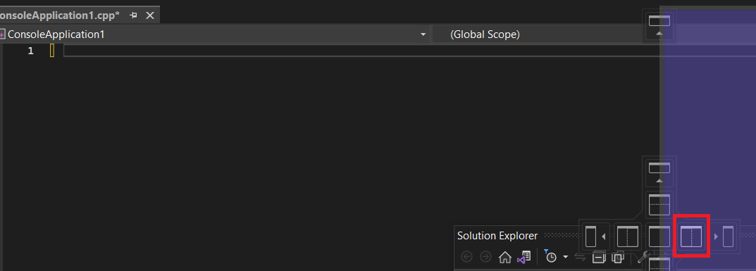 Visual Studio IDE - how to hide/remove window main buttons? - Stack