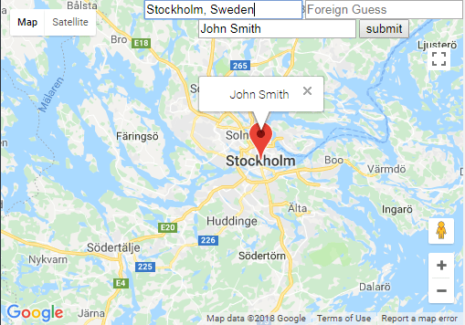 javascript Double Map Marker with double respective InfoWindow