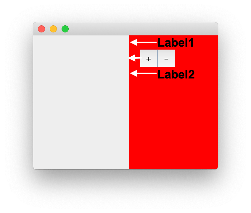 java How to align JLabels and JPanels to the left inside BoxLayout