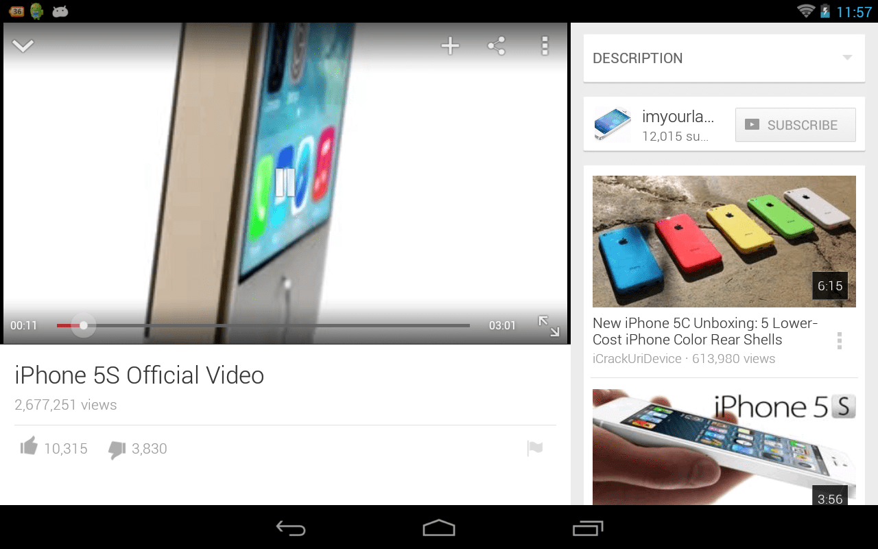 How to create videoview like youtube "small screen and full screen play