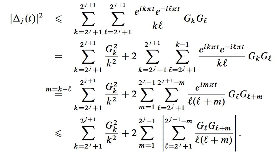 calculus Changing the order of summation and using a change of