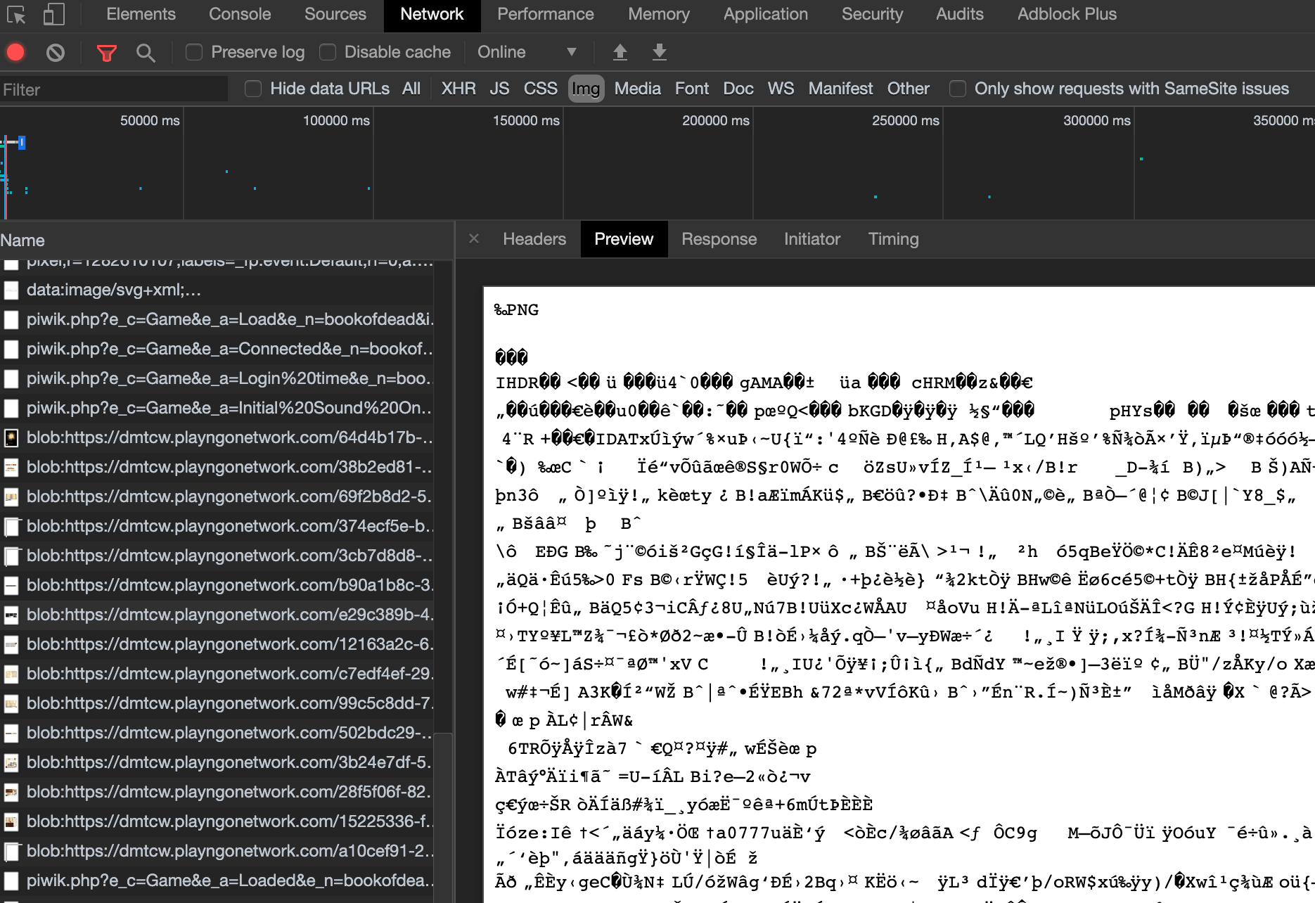 How to download, display blob images in Chrome? Stack Overflow