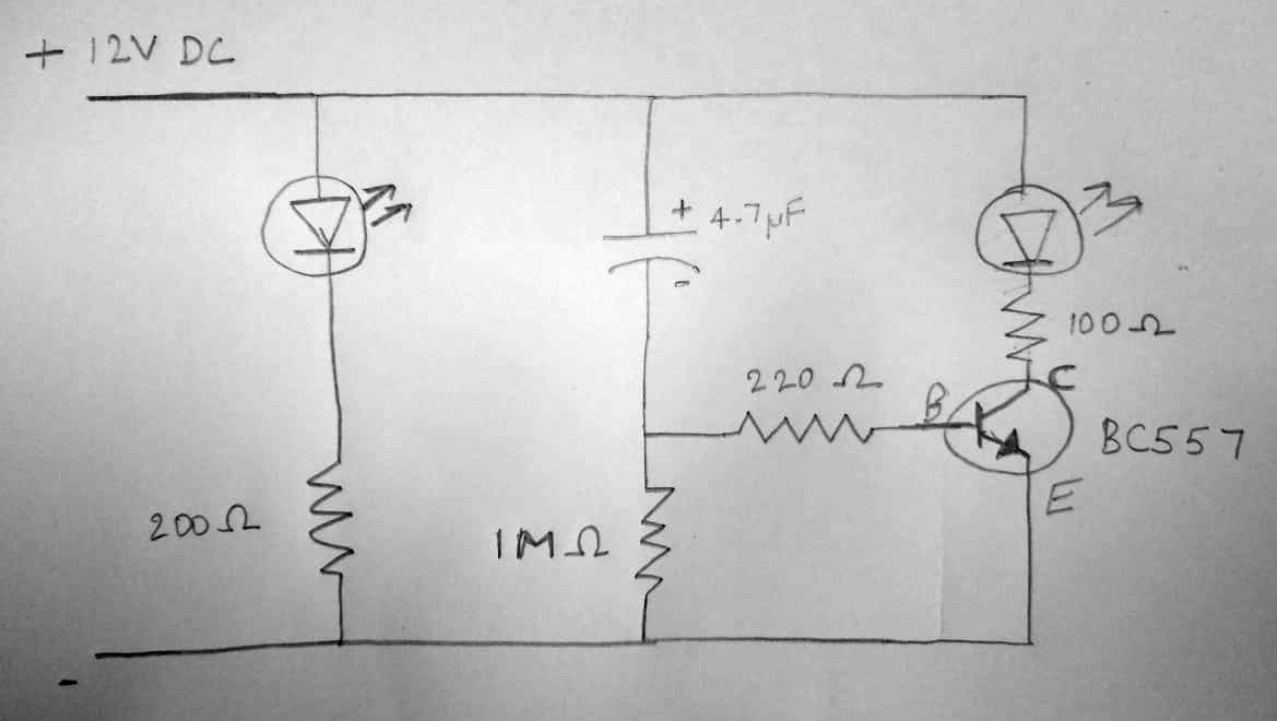 LED on delay circuit for MANY LEDs in PARALLEL Electrical Engineering