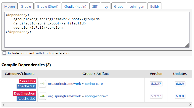 java Spring and Spring Boot Compatibility Stack Overflow