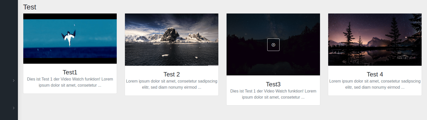 css Making Bootstrap 4 cards scrollable (Matrix Admin Template