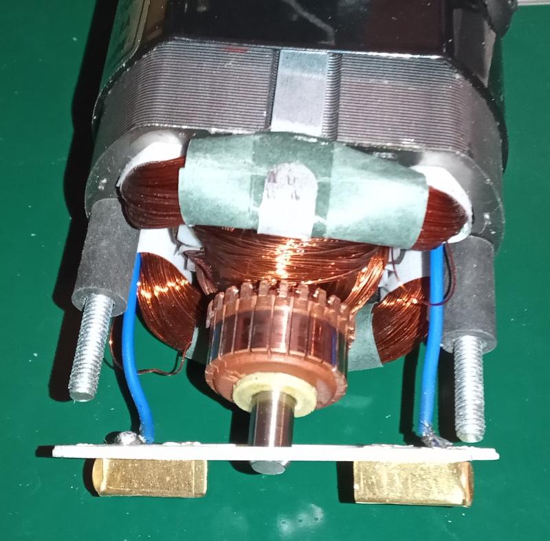 ac Reverse universal motor from a sewing machine Electrical