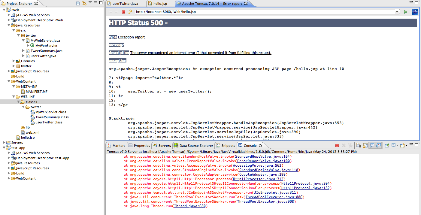 eclipse How import a .java file into a JSP page? Stack Overflow