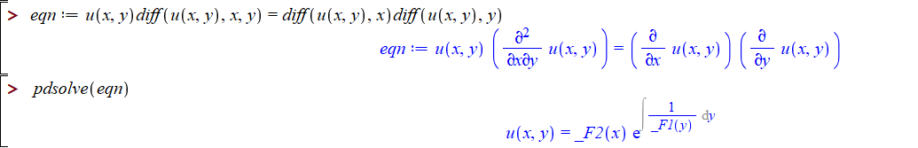differential equations Cannot Solve Simple PDE Mathematica Stack