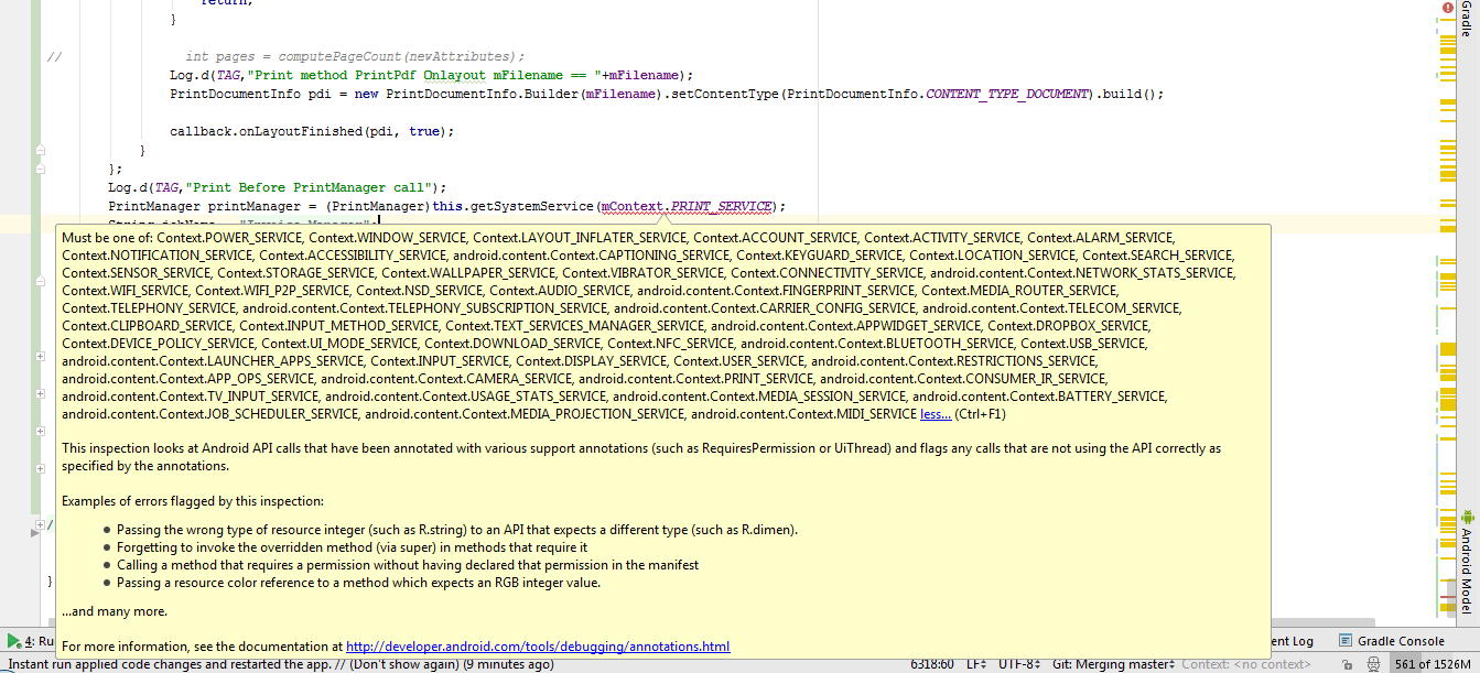 Android Printing PDF document Stack Overflow