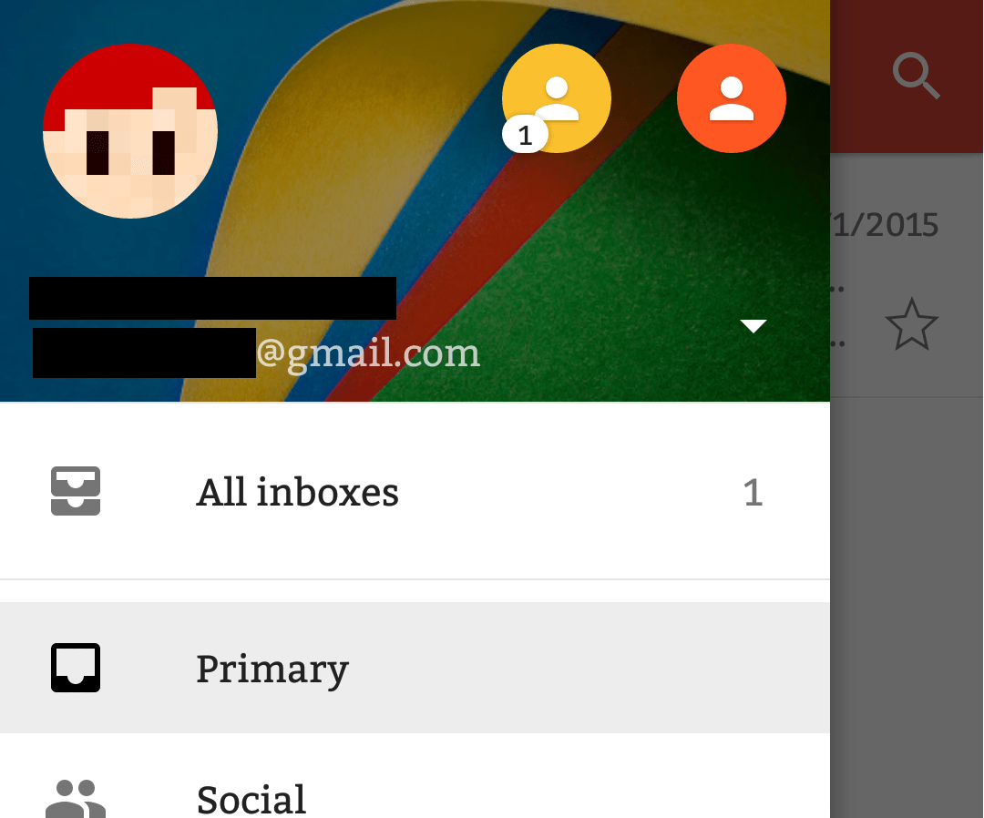 java Android Studio navigation drawer like Gmail app