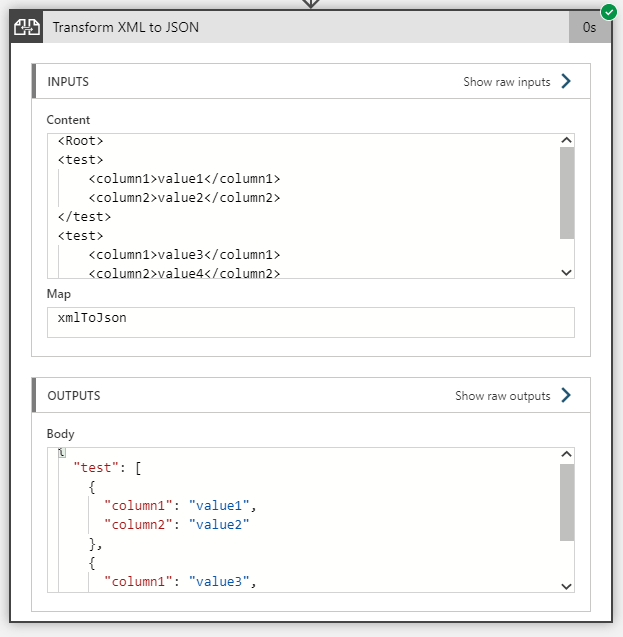 How to Transform from xml to json in Azure Logic apps using Liquid