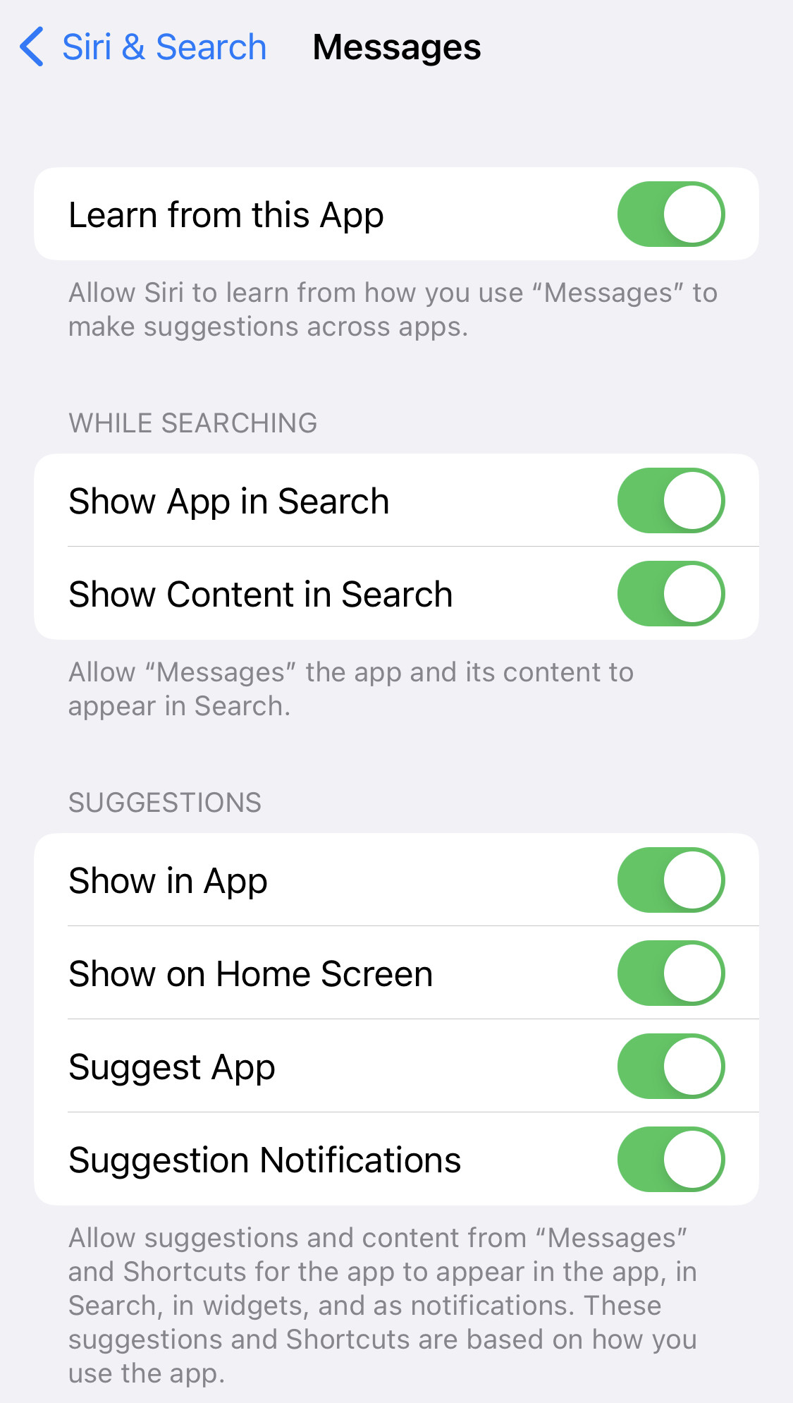 How to "pull down the screen to reveal the search bar" in iPhone Messages Ask Different