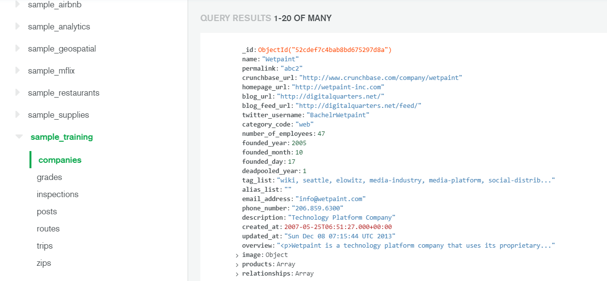 node.js How do I access data from MongoDB of an existing