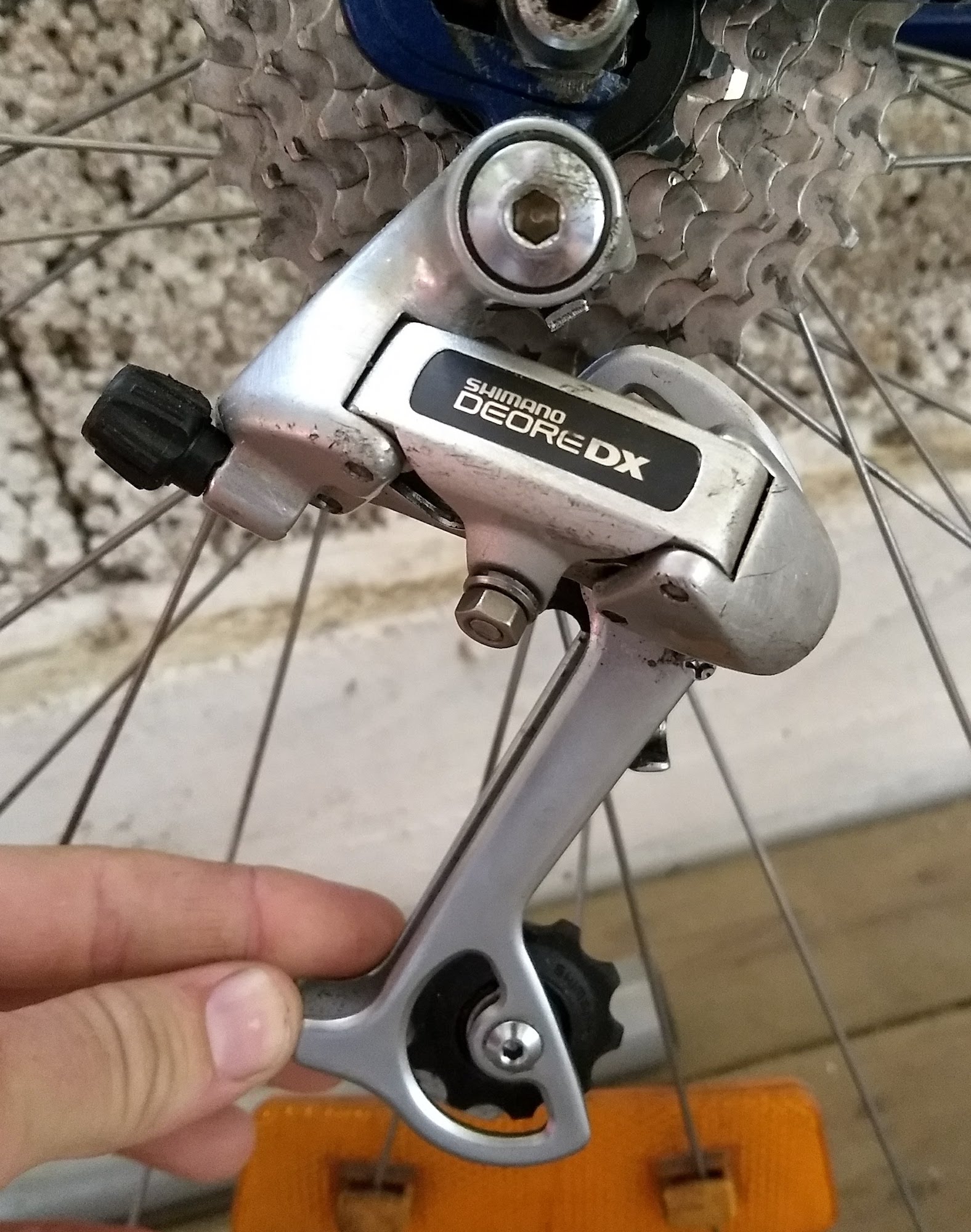 shimano DX derailleur 1990 maximum teeth? Bicycles Stack Exchange