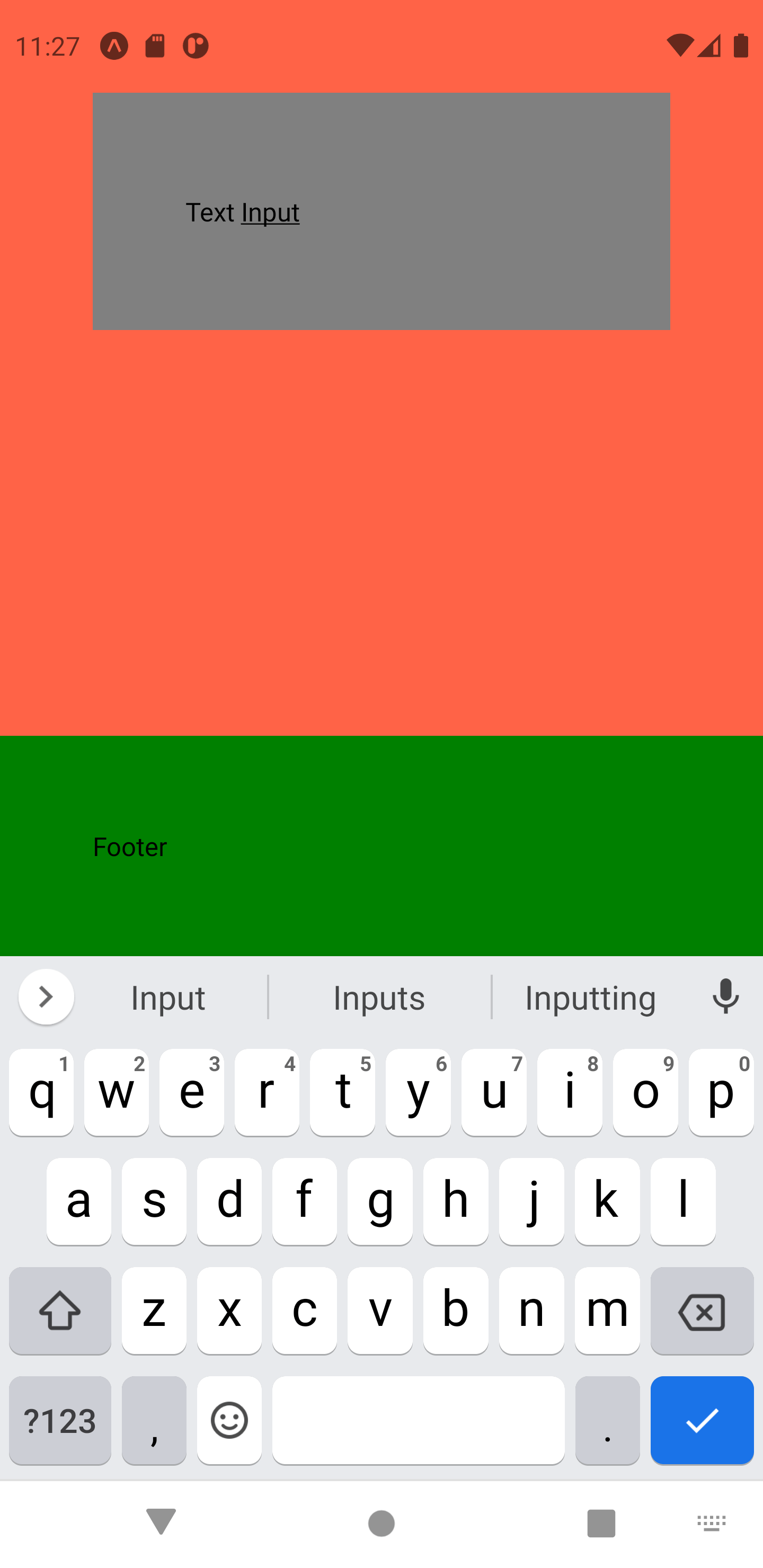 expo Hide component under a ScrollView when keyboard is