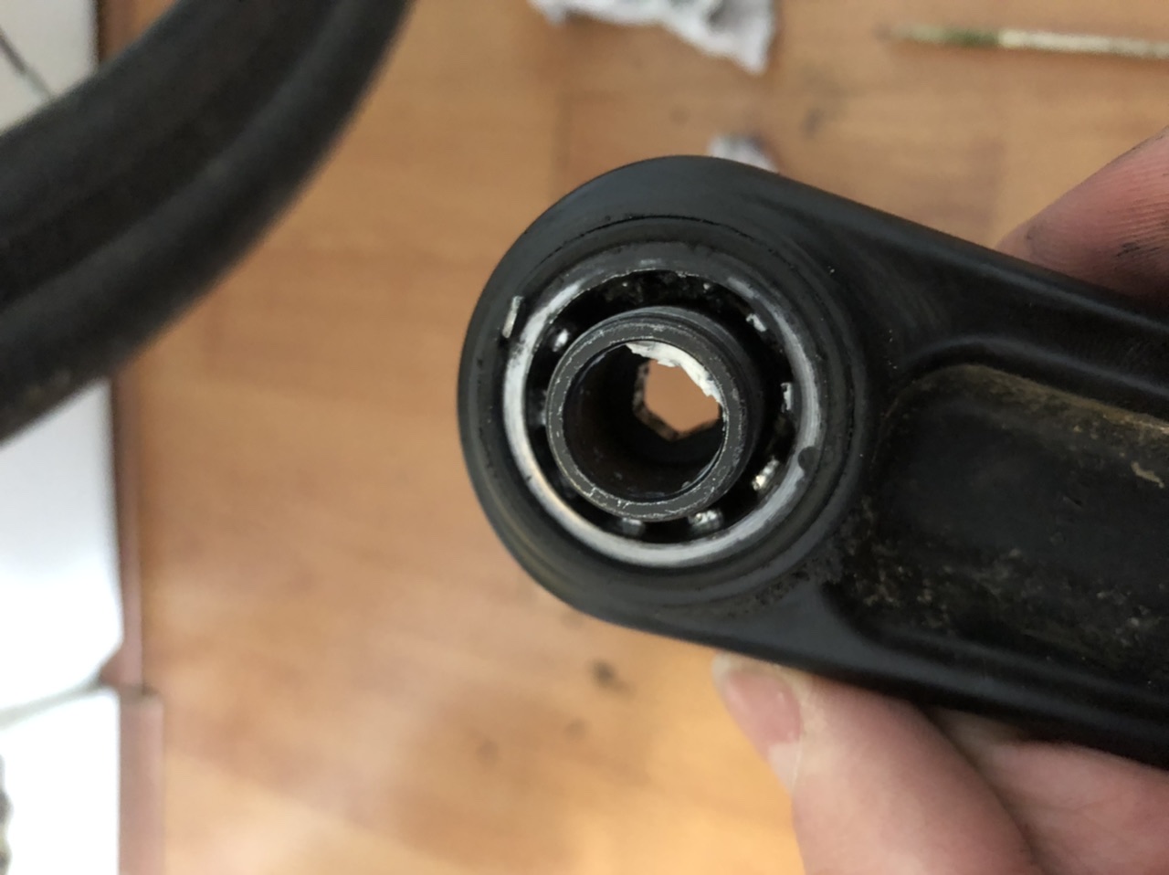 Help me fix a loose pedalarm on a fixie! Bicycles