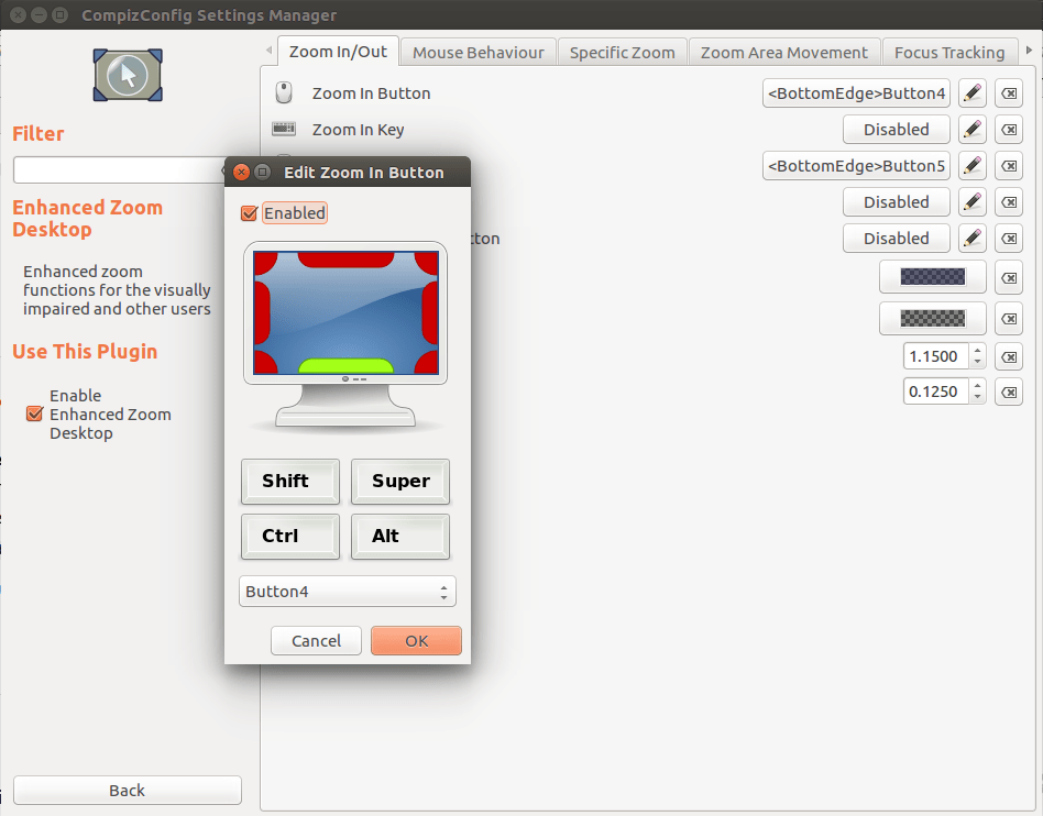 dell Desktop pinch zoom Ask Ubuntu