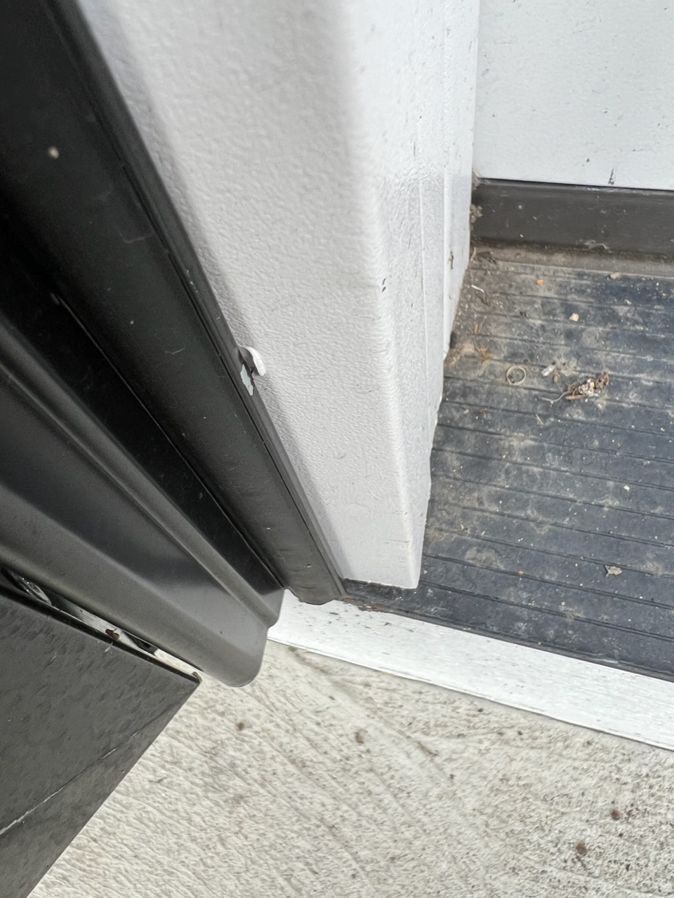 What's the best way to secure a flexing storm door jamb? Home Improvement Stack Exchange
