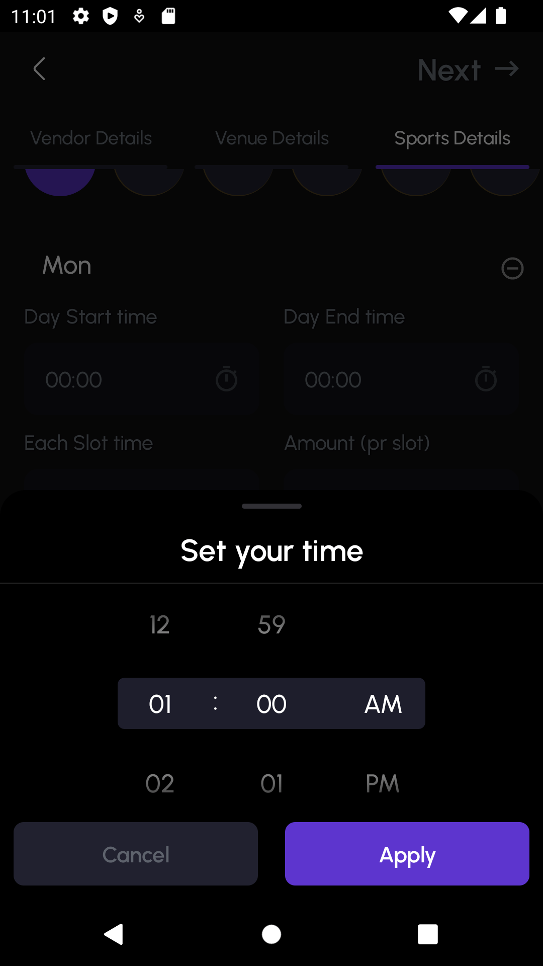 java Custom scrollable timepicker in android Kotlin Stack Overflow