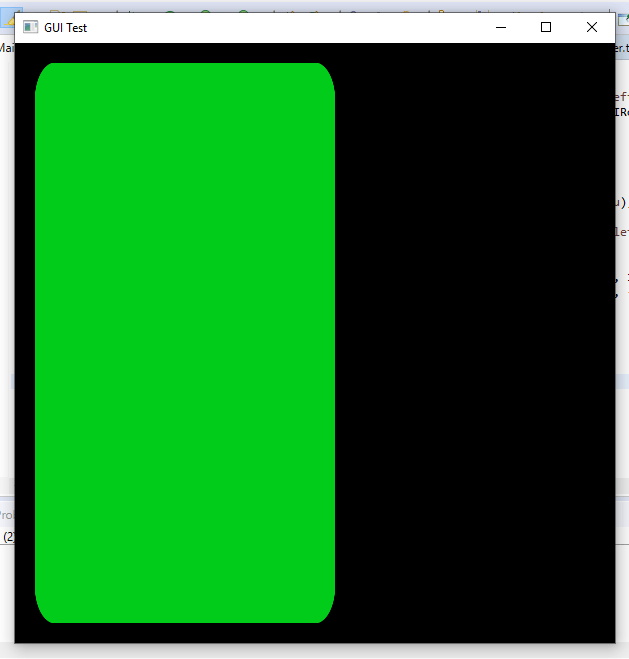 opengl GLSL Rounded Rectangle Corners Are Stretched Stack Overflow