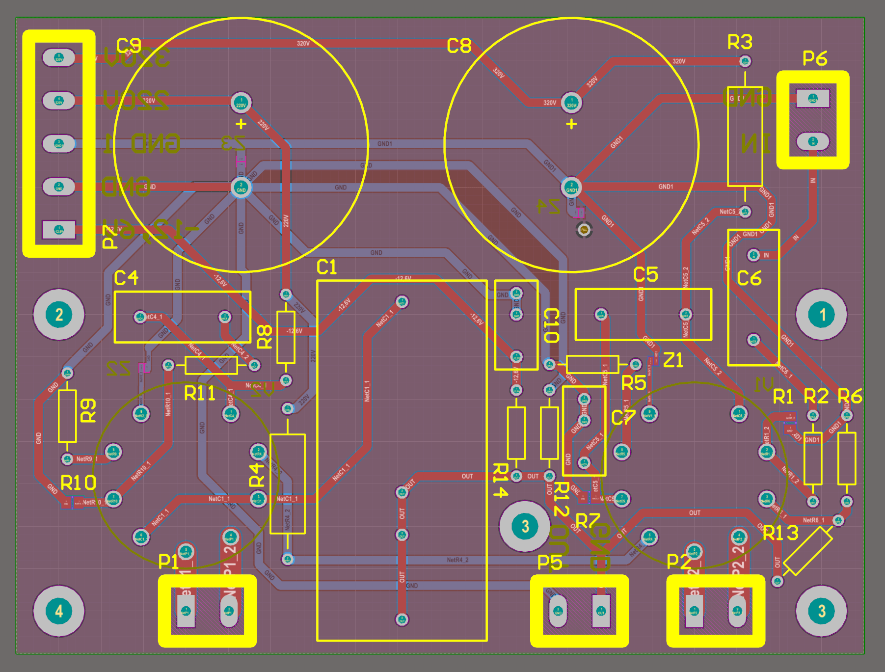Audio circuit single point PLUS ground plane Electrical Engineering