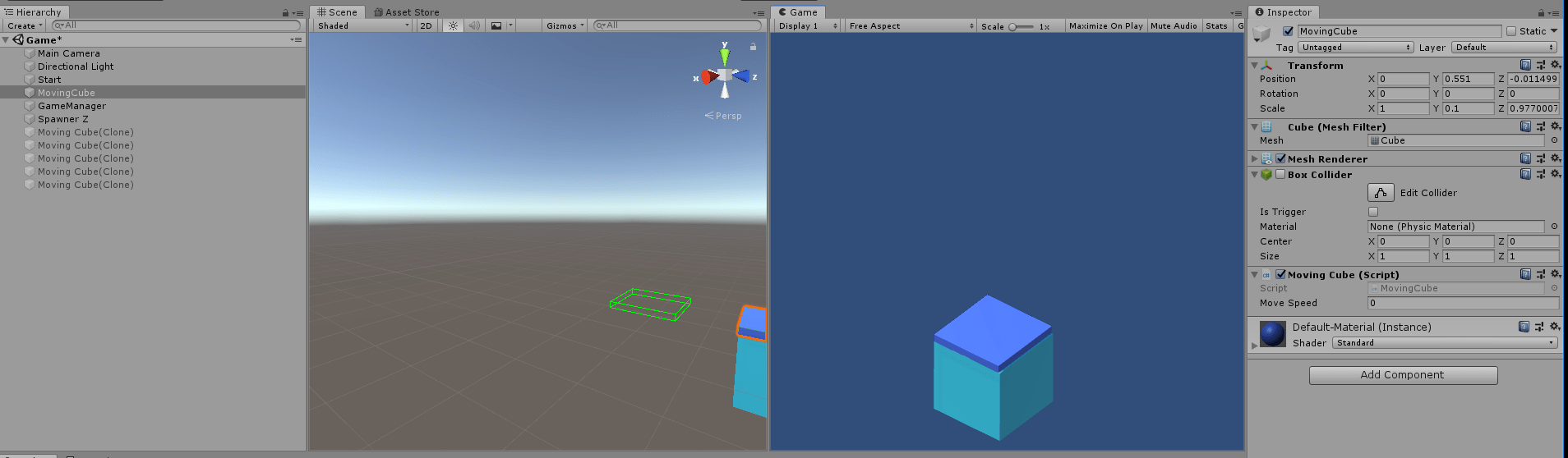Unity stack game c Stack Overflow