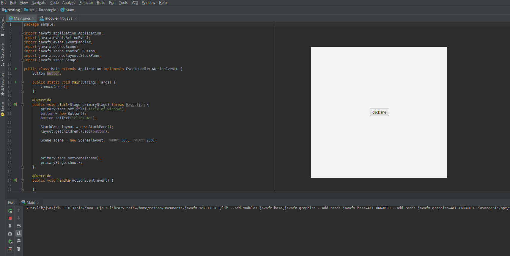 java can't get title bar on javafx program Stack Overflow