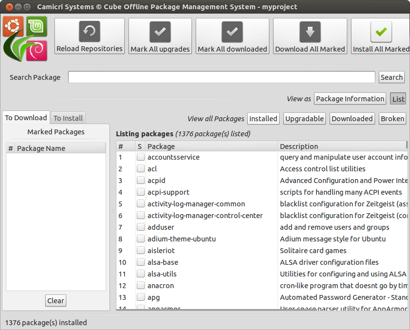 How can I install software or packages without (offline