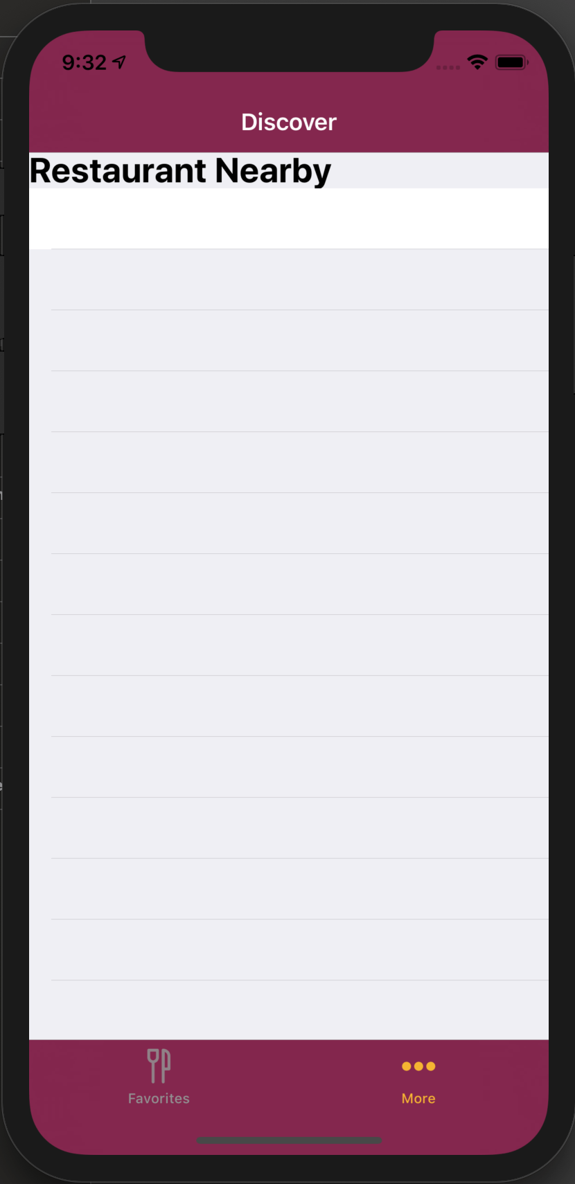 ios How to display content using collection view inside a Tableview