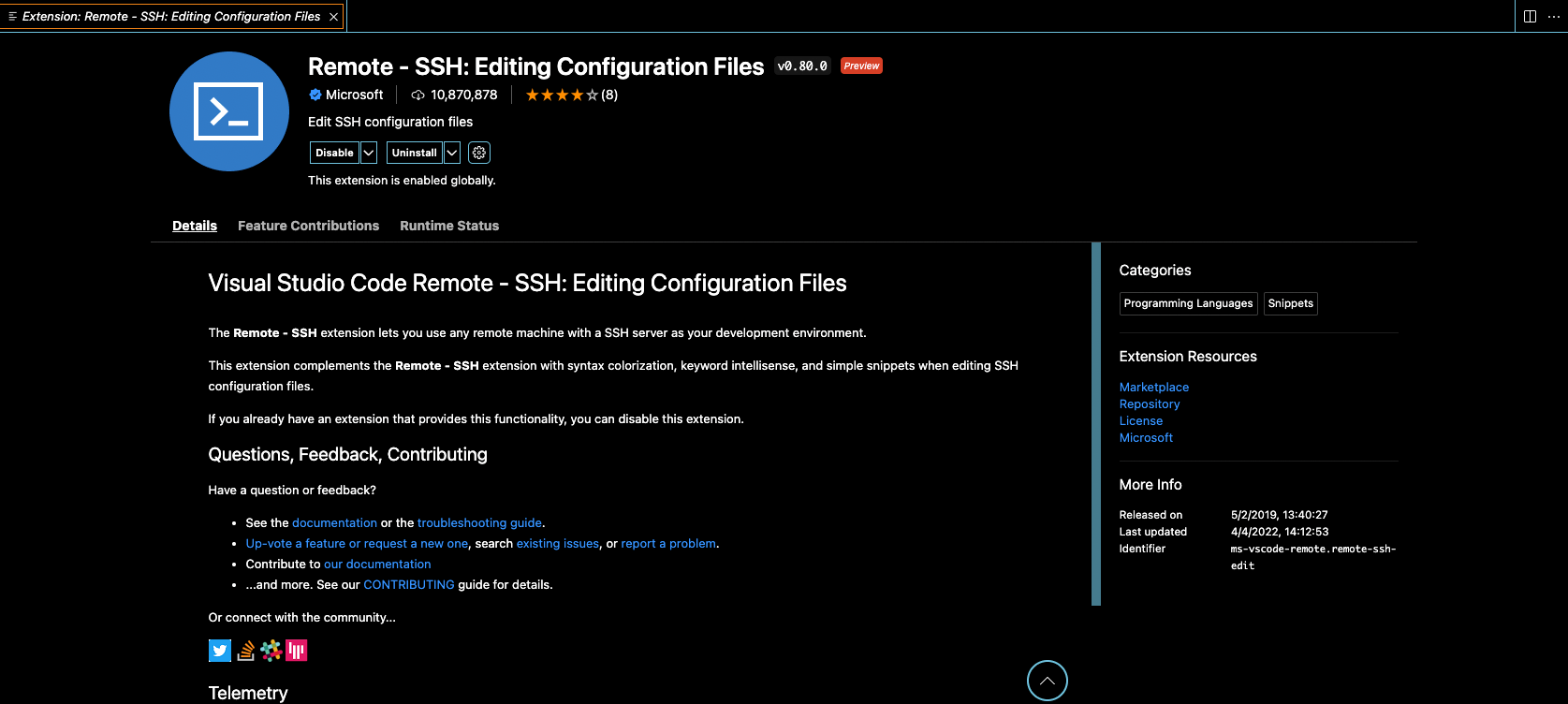 visual studio code How to edit docker container files remotely