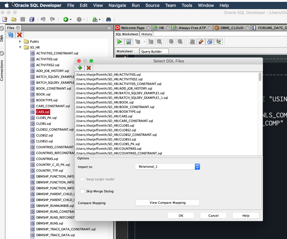 oracle Generate ER diagram from SQL Script Stack Overflow