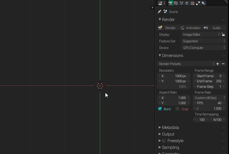 Power of 2 style grid and grid scale subdivision hotkeys Blender