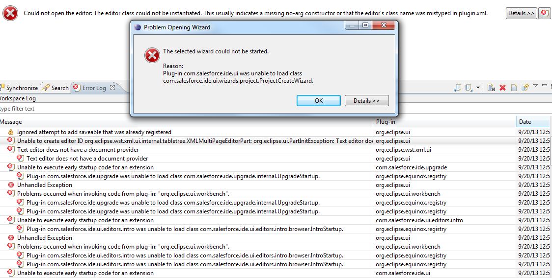 IDE for Eclipse is not working after update GrindSkills