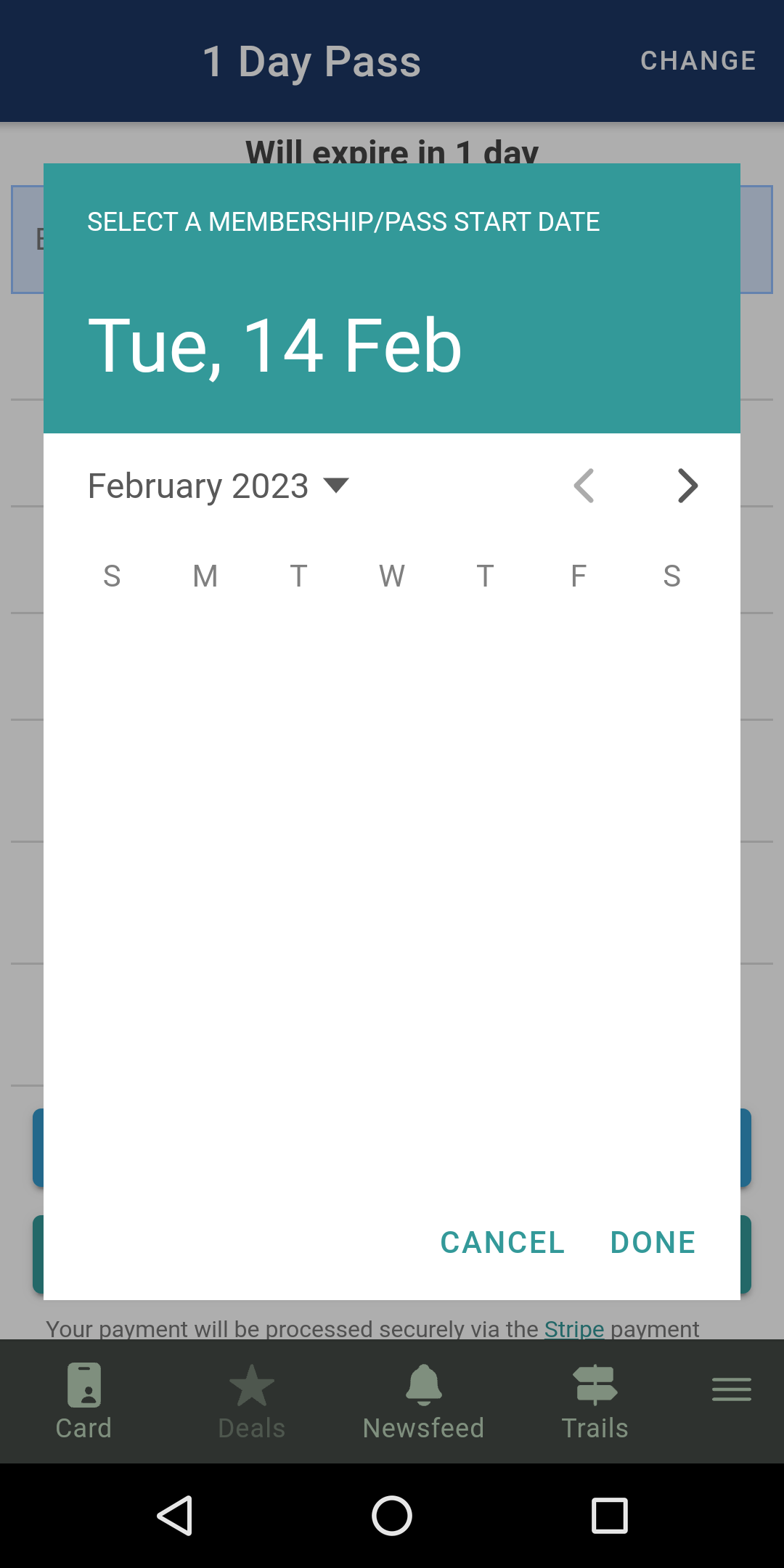 ionic framework Iondatetime calendar view blank white text on