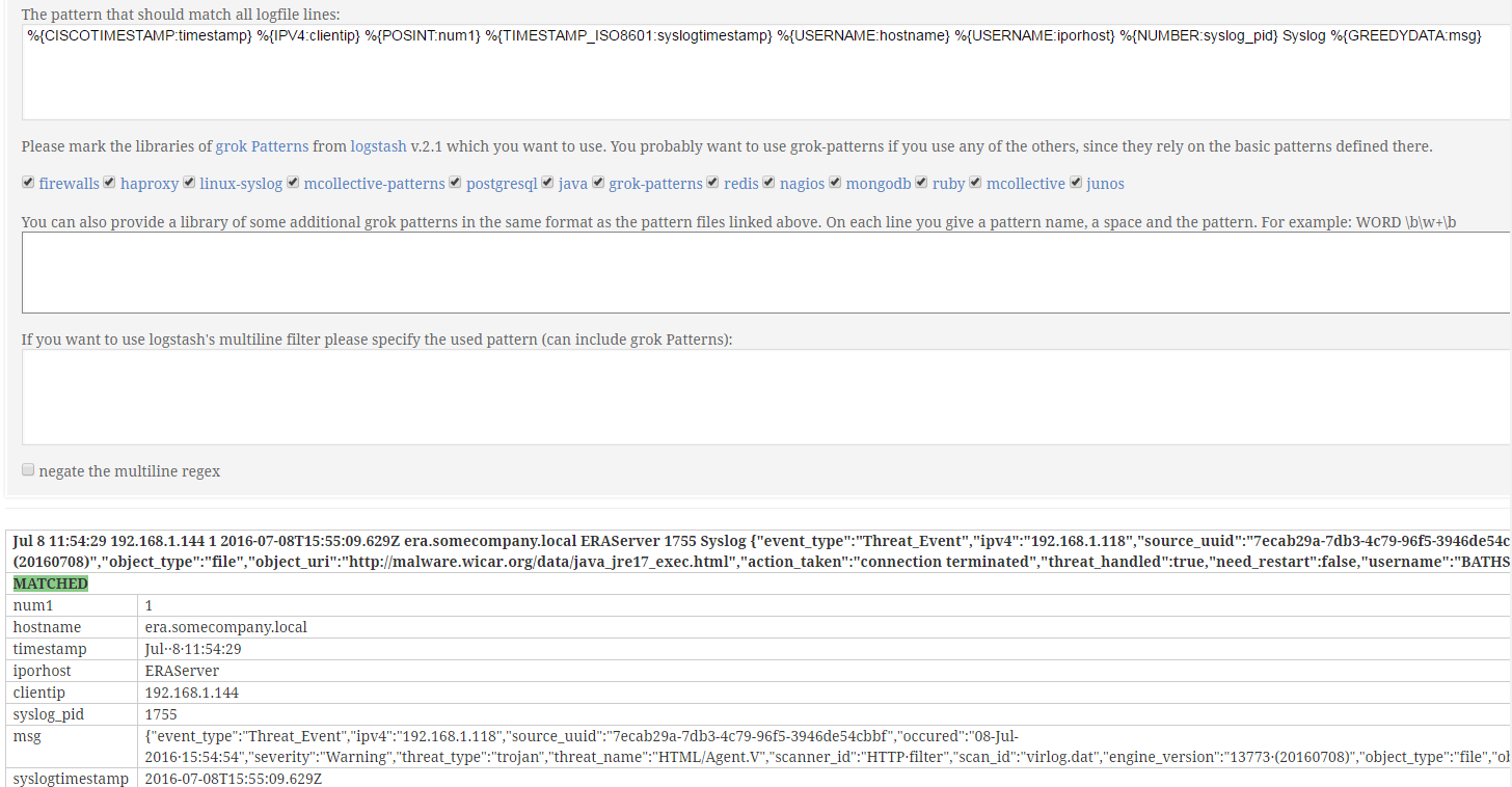 Logstash Grok Filter key/value pairs Stack Overflow