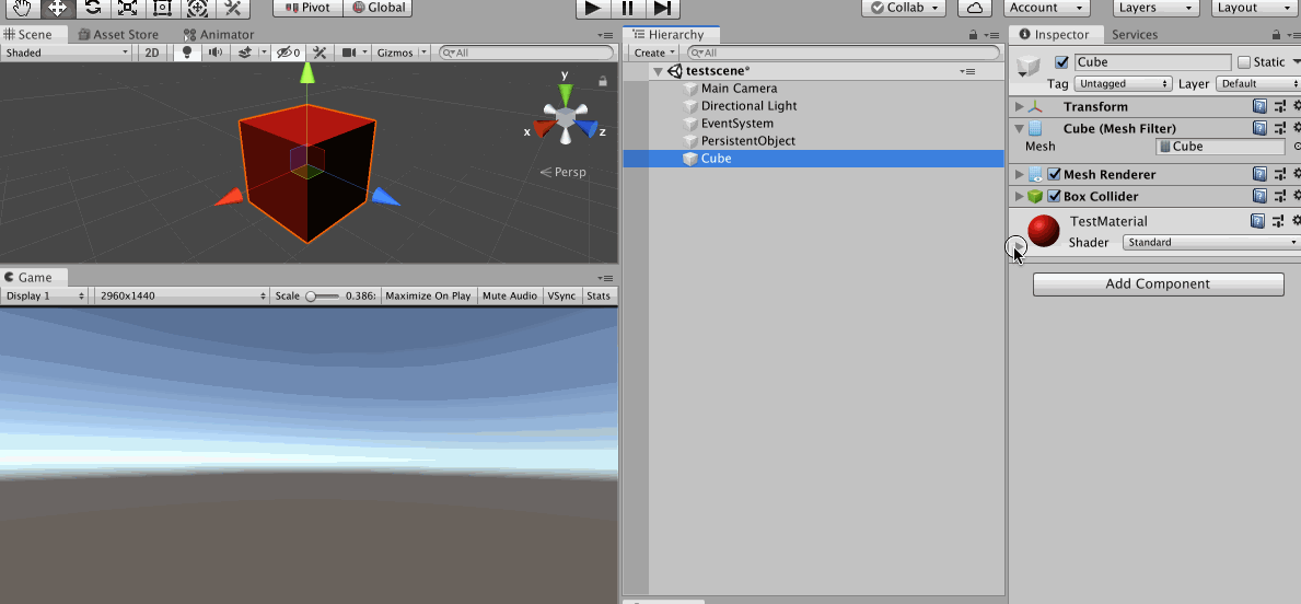triggers Unity material.color.a code is not working Stack Overflow