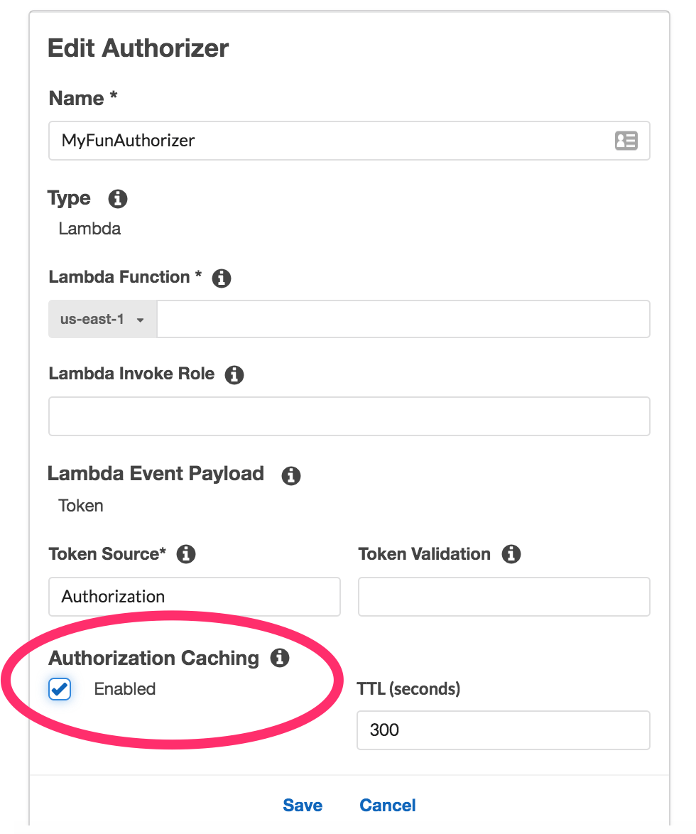 amazon web services AWS API Gateway with Custom Authorizer and CORS
